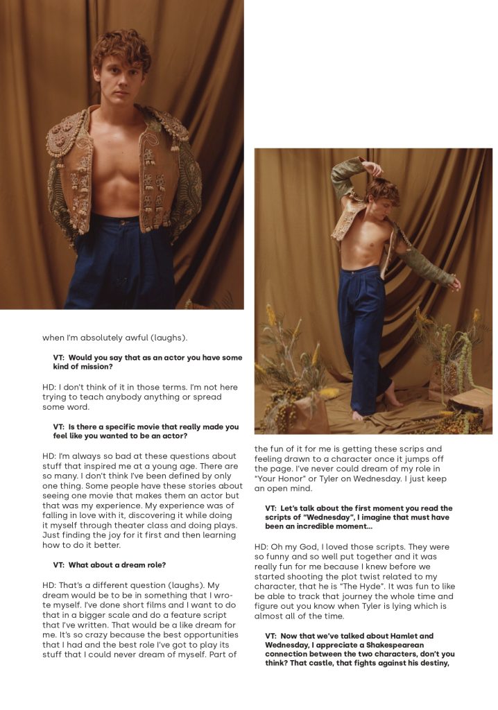 Hunter Doohan - Heaven Creatures VT 18 cover Hunter Doohan - Heaven Creatures VT 18 cover Vanity Teen 虚荣青年 Lifestyle & new faces magazine