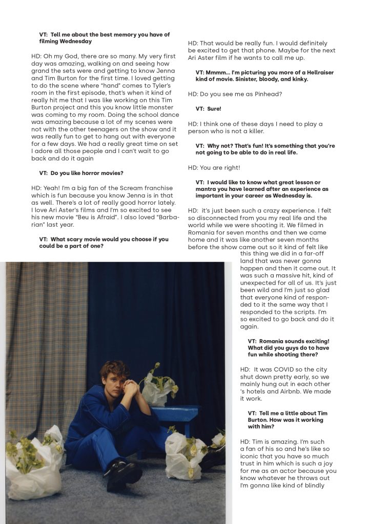 Hunter Doohan - Heaven Creatures VT 18 cover Hunter Doohan - Heaven Creatures VT 18 cover Vanity Teen 虚荣青年 Lifestyle & new faces magazine