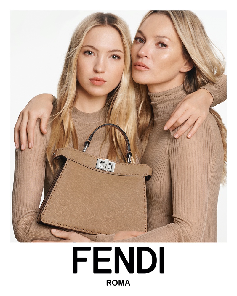 Fendi's 2024 Peekaboo Campaign with Kate and Lila Moss Fendi's 2024 Peekaboo Campaign with Kate and Lila Moss Vanity Teen 虚荣青年 Lifestyle & new faces magazine