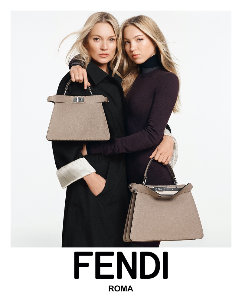 Fendi's 2024 Peekaboo Campaign with Kate and Lila Moss Fendi's 2024 Peekaboo Campaign with Kate and Lila Moss Vanity Teen 虚荣青年 Lifestyle & new faces magazine