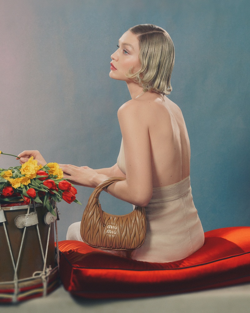 Gigi Hadid Brings Timeless Elegance to Miu Miu's Spring 2024 Handbag Campaign Gigi Hadid Brings Timeless Elegance to Miu Miu's Spring 2024 Handbag Campaign Vanity Teen 虚荣青年 Lifestyle & new faces magazine