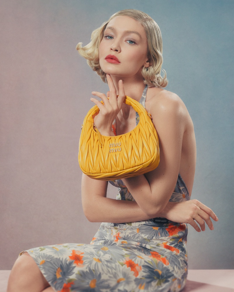 Gigi Hadid Brings Timeless Elegance to Miu Miu's Spring 2024 Handbag Campaign Gigi Hadid Brings Timeless Elegance to Miu Miu's Spring 2024 Handbag Campaign Vanity Teen 虚荣青年 Lifestyle & new faces magazine