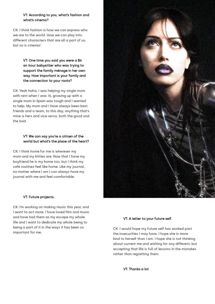 Cindy Kimberly Stuns on the Cover of Vanity Teen! Cindy Kimberly Stuns on the Cover of Vanity Teen! Vanity Teen 虚荣青年 Lifestyle & new faces magazine