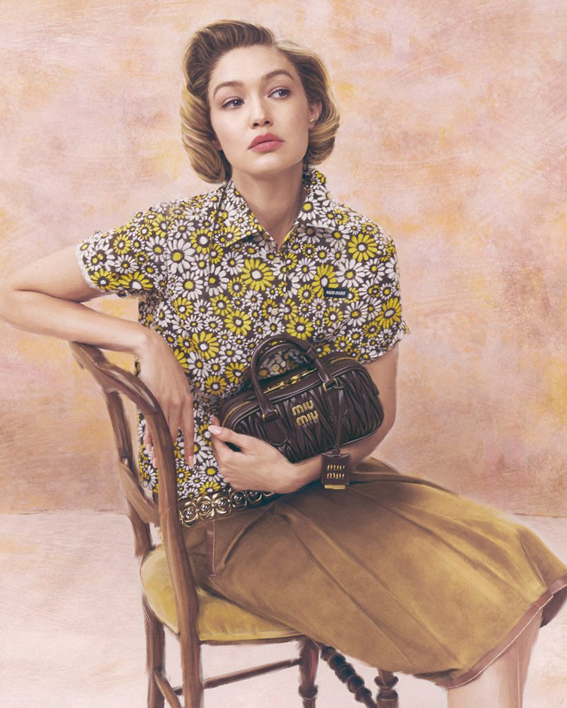 Gigi Hadid Leads Miu Miu’s 2025 Campaign with a Painterly Edge Vanity Teen 虚荣青年 Lifestyle & new faces magazine Gigi Hadid Leads Miu Miu’s 2025 Campaign with a Painterly Edge Gigi Hadid Leads Miu Miu’s 2025 Campaign with a Painterly Edge Vanity Teen 虚荣青年 Lifestyle & new faces magazine