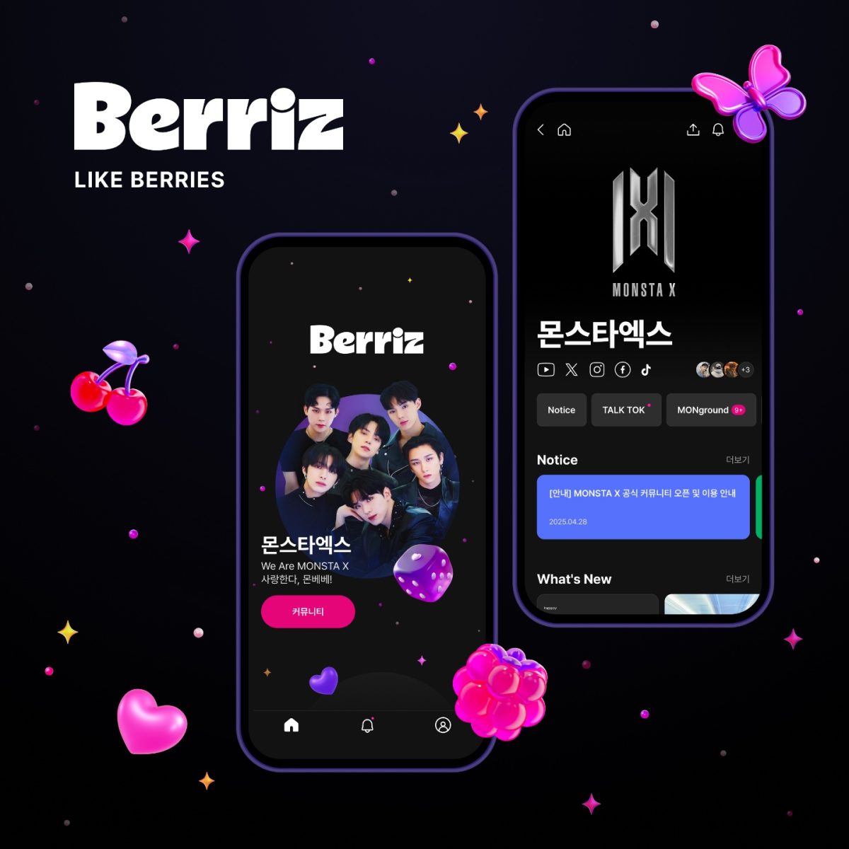 K-pop Sensation Monsta X Launches New Fan Community on Berriz K-pop Sensation Monsta X Launches New Fan Community on Berriz Vanity Teen 虚荣青年 Lifestyle & new faces magazine