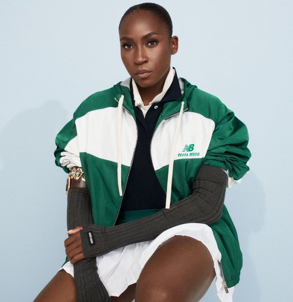 Coco Gauff Stars in the New Balance x Miu Miu Collaboration Coco Gauff Stars in the New Balance x Miu Miu Collaboration Vanity Teen 虚荣青年 Lifestyle & new faces magazine