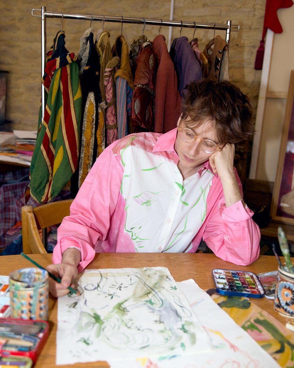 Luke Edward Hall x MSGM - The artist brings his illustrations to SS25 collection Luke Edward Hall x MSGM - The artist brings his illustrations to SS25 collection Vanity Teen 虚荣青年 Lifestyle & new faces magazine