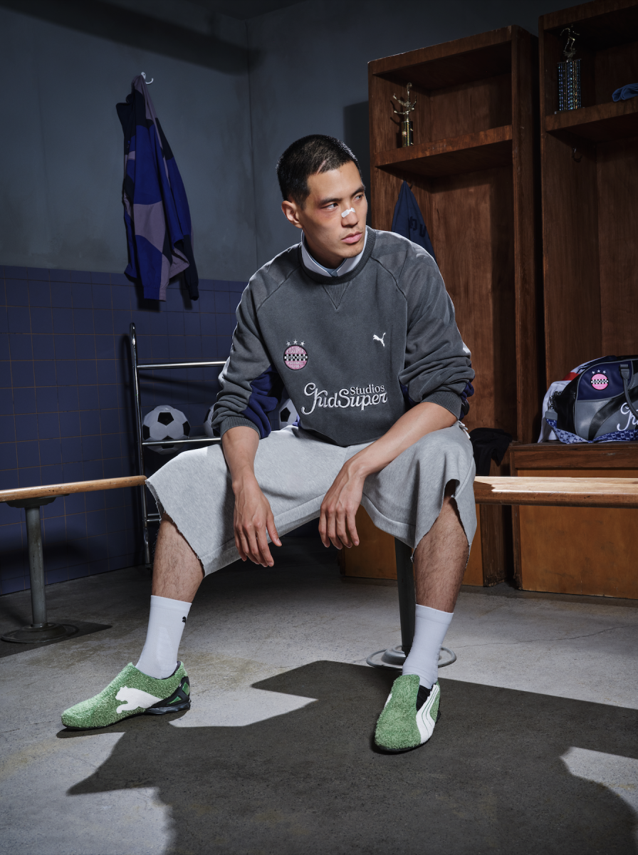 PUMA AND KIDSUPER TAKE THEIR SHOT IN “THE GAFFERS” PUMA AND KIDSUPER TAKE THEIR SHOT IN “THE GAFFERS” Vanity Teen 虚荣青年 Lifestyle & new faces magazine