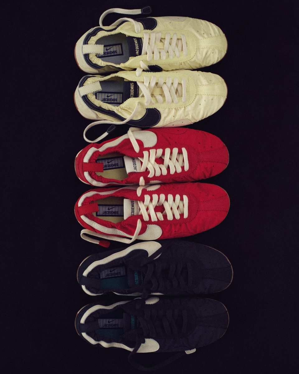 JACQUEMUS + Nike reimagine the Moon Shoe for the first time JACQUEMUS + Nike reimagine the Moon Shoe for the first time Vanity Teen 虚荣青年 Lifestyle & new faces magazine