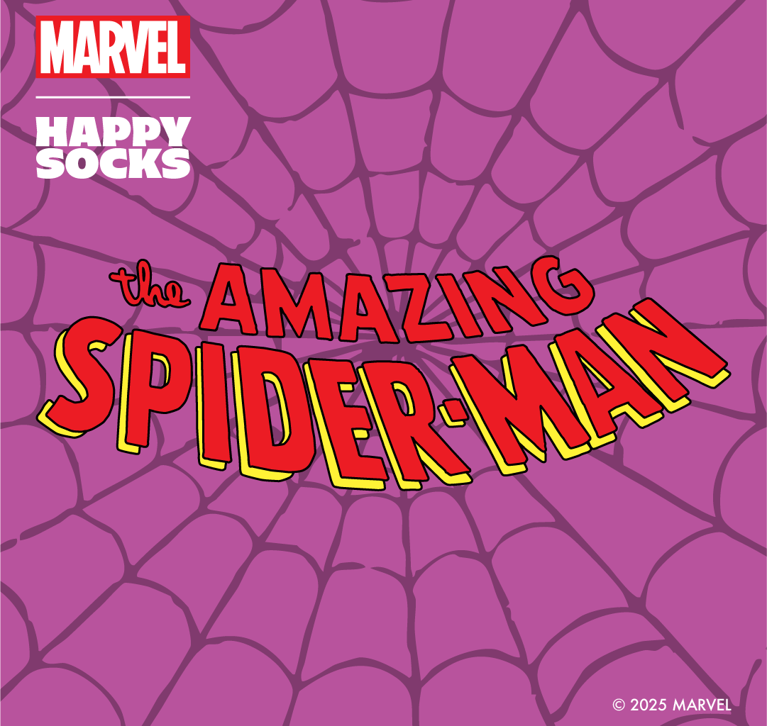 HAPPY SOCKS X MARVEL SPIDERMAN Vanity Teen 虚荣青年 Lifestyle & new faces magazine HAPPY SOCKS X MARVEL SPIDERMAN HAPPY SOCKS X MARVEL SPIDERMAN Vanity Teen 虚荣青年 Lifestyle & new faces magazine