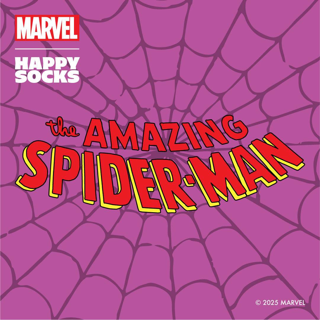 HAPPY SOCKS X MARVEL SPIDERMAN Vanity Teen 虚荣青年 Lifestyle & new faces magazine HAPPY SOCKS X MARVEL SPIDERMAN HAPPY SOCKS X MARVEL SPIDERMAN Vanity Teen 虚荣青年 Lifestyle & new faces magazine