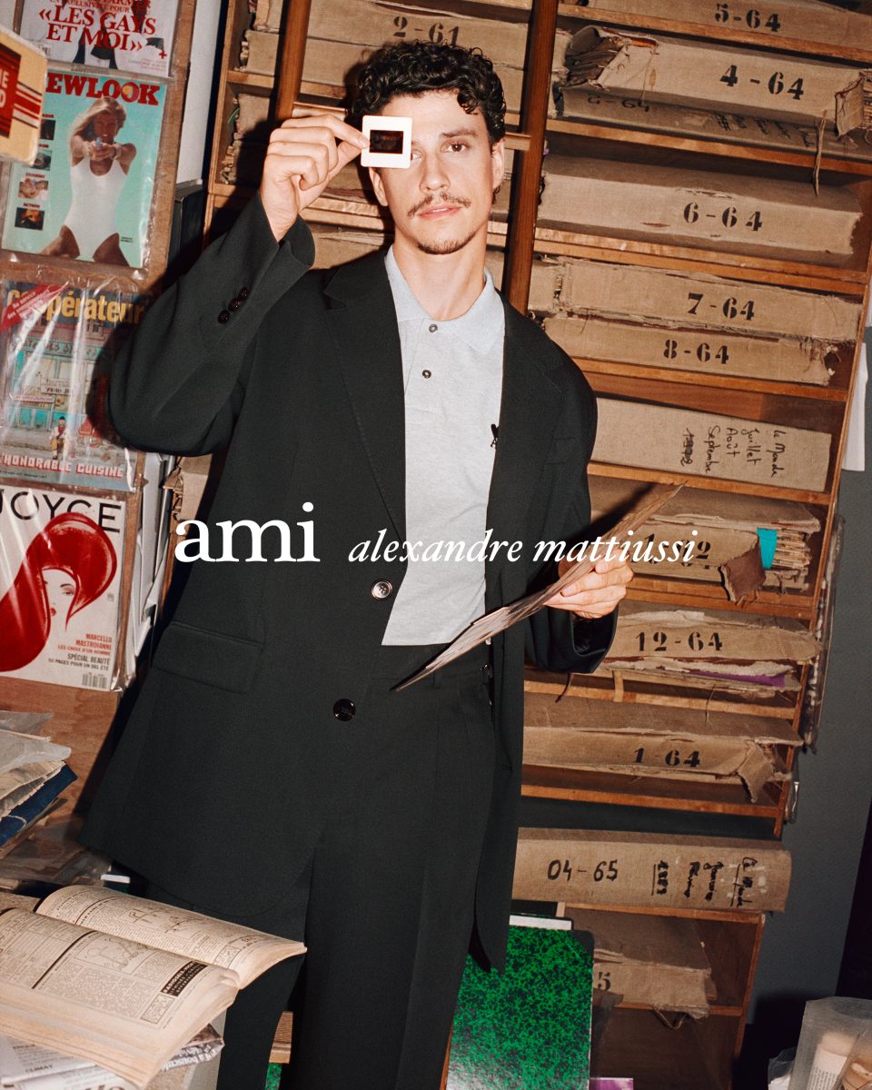 Adam DiMarco Fronts the AMI Paris FW25 Campaign Adam DiMarco Fronts the AMI Paris FW25 Campaign Vanity Teen 虚荣青年 Lifestyle & new faces magazine