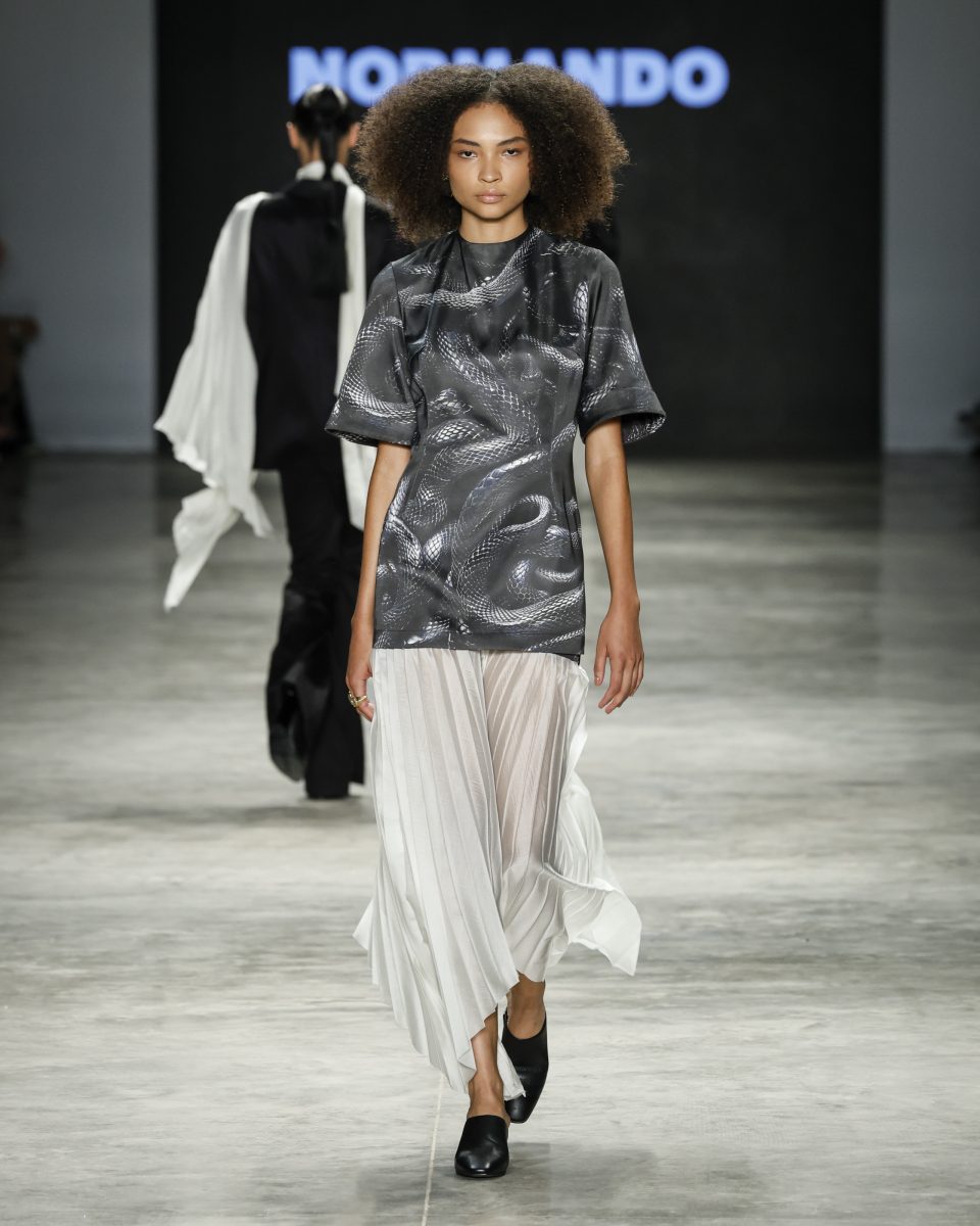 Normando presents a collection inspired by Amazonian myths and fauna, featuring innovational biotechnological dye at SPFW N60 Normando presents a collection inspired by Amazonian myths and fauna, featuring innovational biotechnological dye at SPFW N60 Vanity Teen 虚荣青年 Lifestyle & new faces magazine