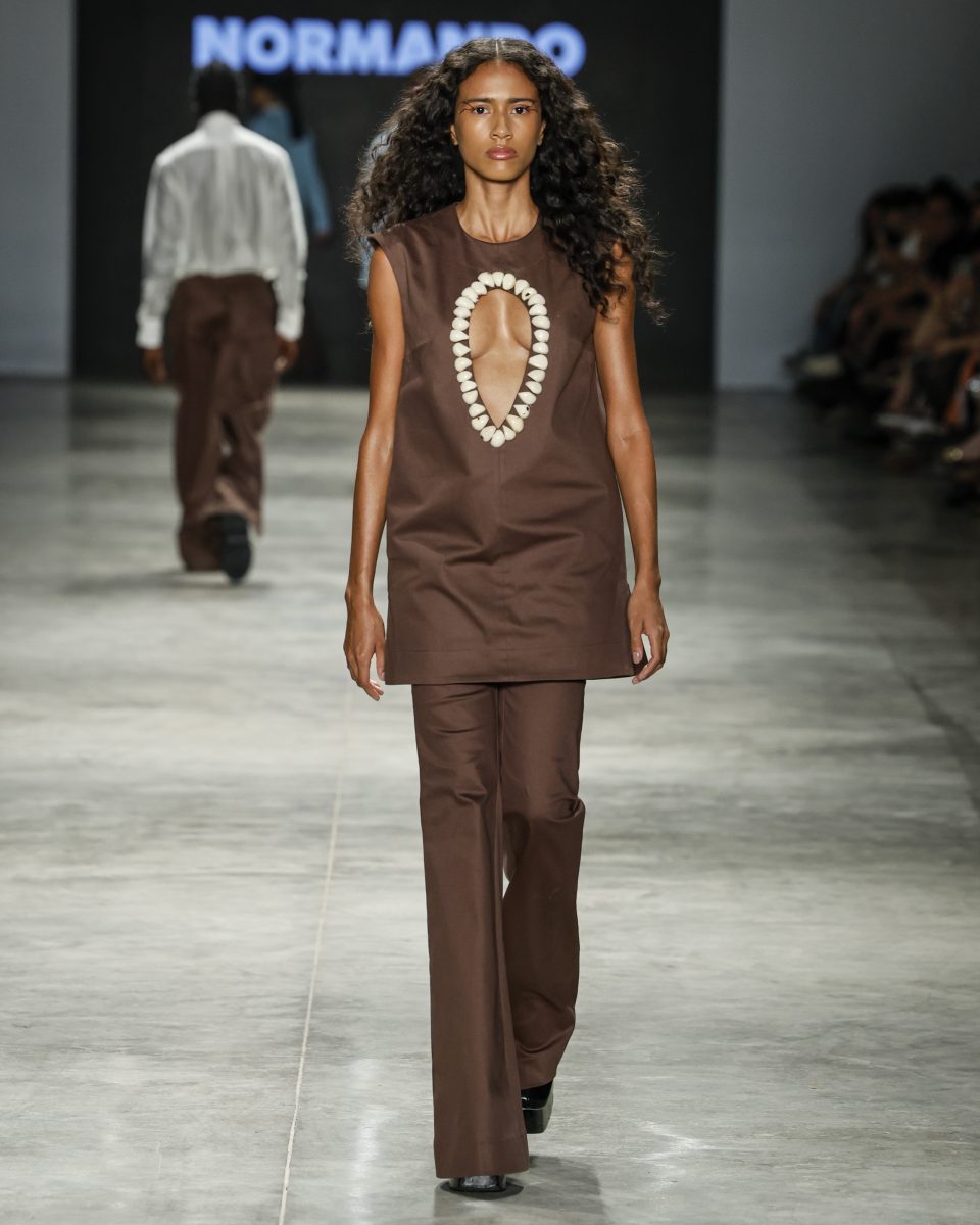 Normando presents a collection inspired by Amazonian myths and fauna, featuring innovational biotechnological dye at SPFW N60 Normando presents a collection inspired by Amazonian myths and fauna, featuring innovational biotechnological dye at SPFW N60 Vanity Teen 虚荣青年 Lifestyle & new faces magazine