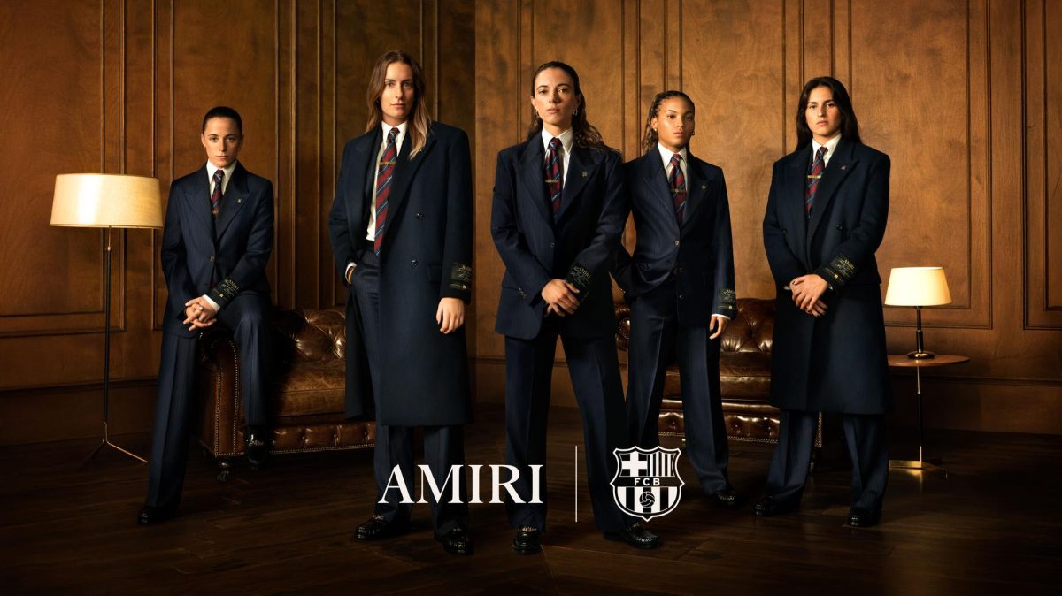 AMIRI IS THE OFFICIAL FORMALWEAR PARTNER OF FC BARCELONA AMIRI IS THE OFFICIAL FORMALWEAR PARTNER OF FC BARCELONA Vanity Teen 虚荣青年 Lifestyle & new faces magazine