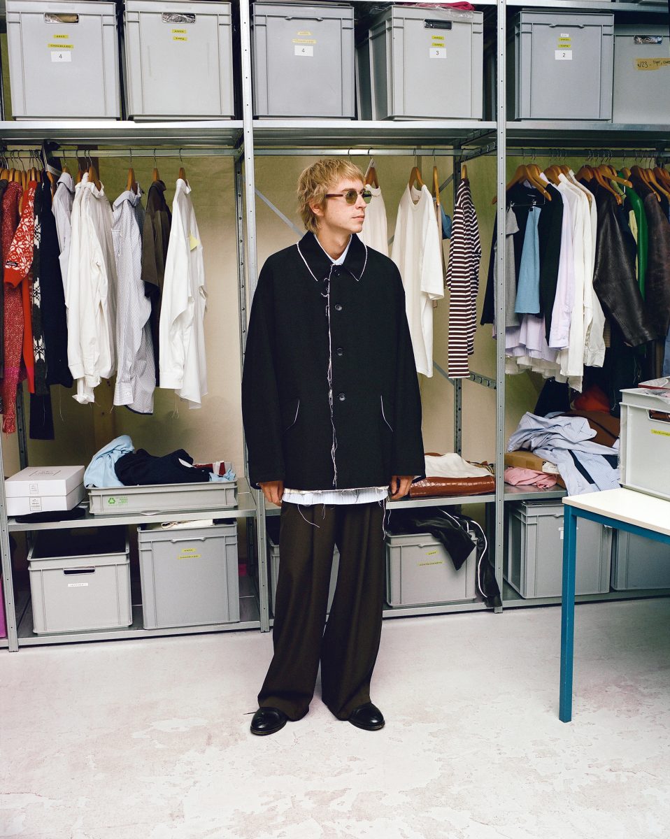 CAMIEL FORTGENS Graphpaper PERTEX ジャケット Camiel Fortgens And