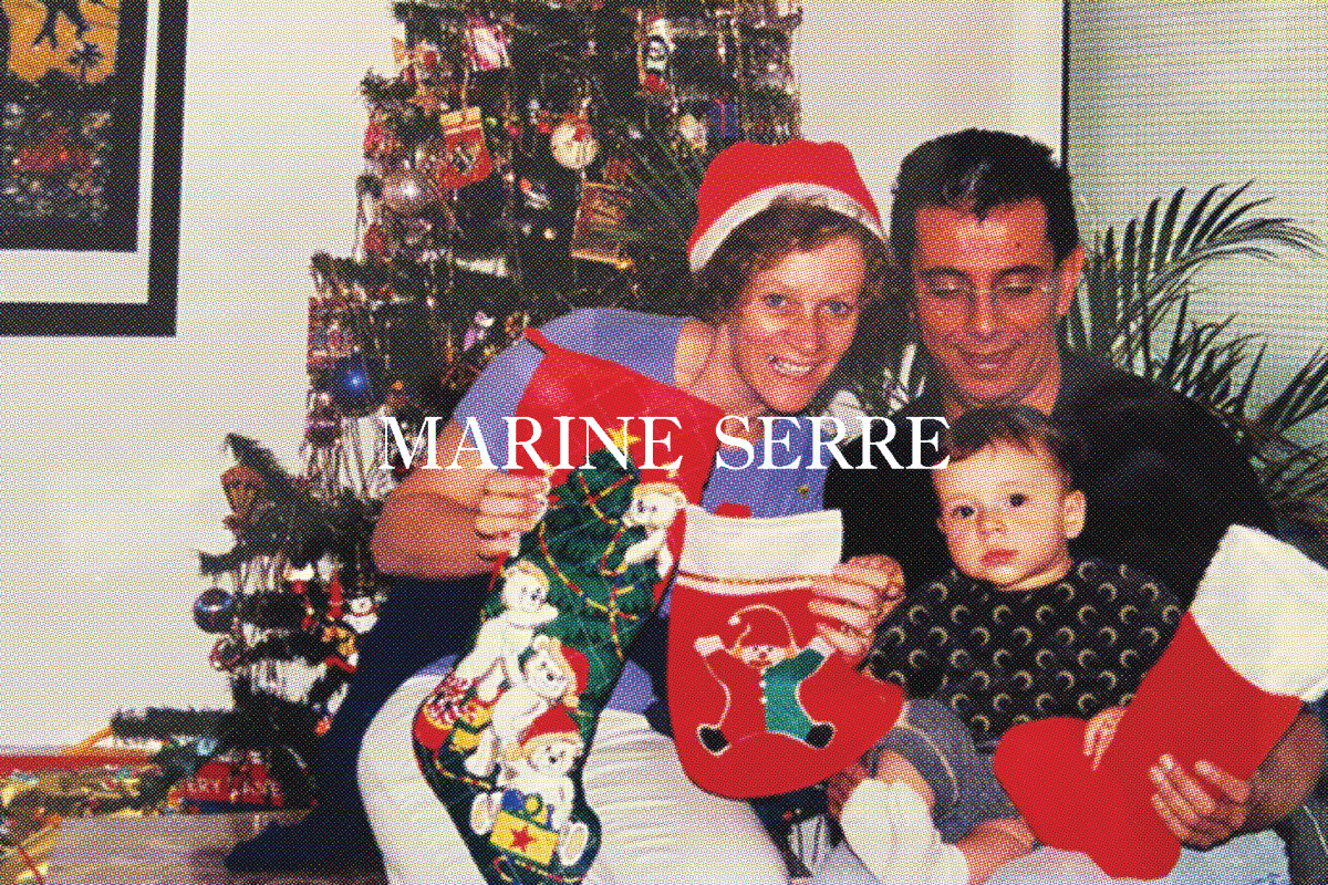 MARINE SERRE HOLIDAY CAMPAIGN 2025 - A Family Affair Across Time  MARINE SERRE HOLIDAY CAMPAIGN 2025 - A Family Affair Across Time  Vanity Teen 虚荣青年 Lifestyle & new faces magazine