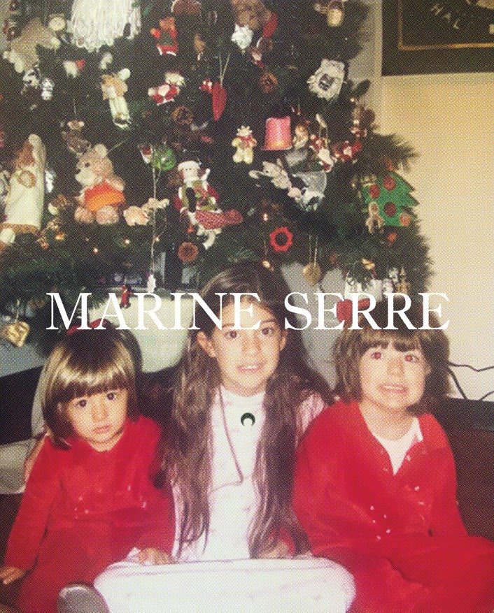 MARINE SERRE HOLIDAY CAMPAIGN 2025 - A Family Affair Across Time  MARINE SERRE HOLIDAY CAMPAIGN 2025 - A Family Affair Across Time  Vanity Teen 虚荣青年 Lifestyle & new faces magazine