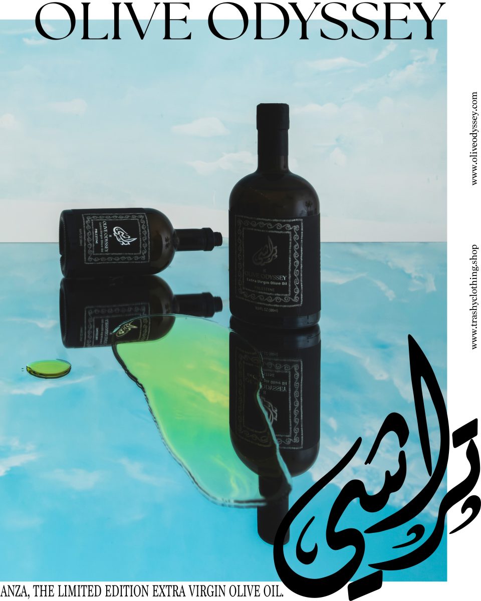 TRASHY CLOTHING AND OLIVE ODYSSEY ANNOUNCE COLLABORATION CELEBRATING PALESTINIAN CRAFT AND LAND TRASHY CLOTHING AND OLIVE ODYSSEY ANNOUNCE COLLABORATION CELEBRATING PALESTINIAN CRAFT AND LAND Vanity Teen 虚荣青年 Lifestyle & new faces magazine