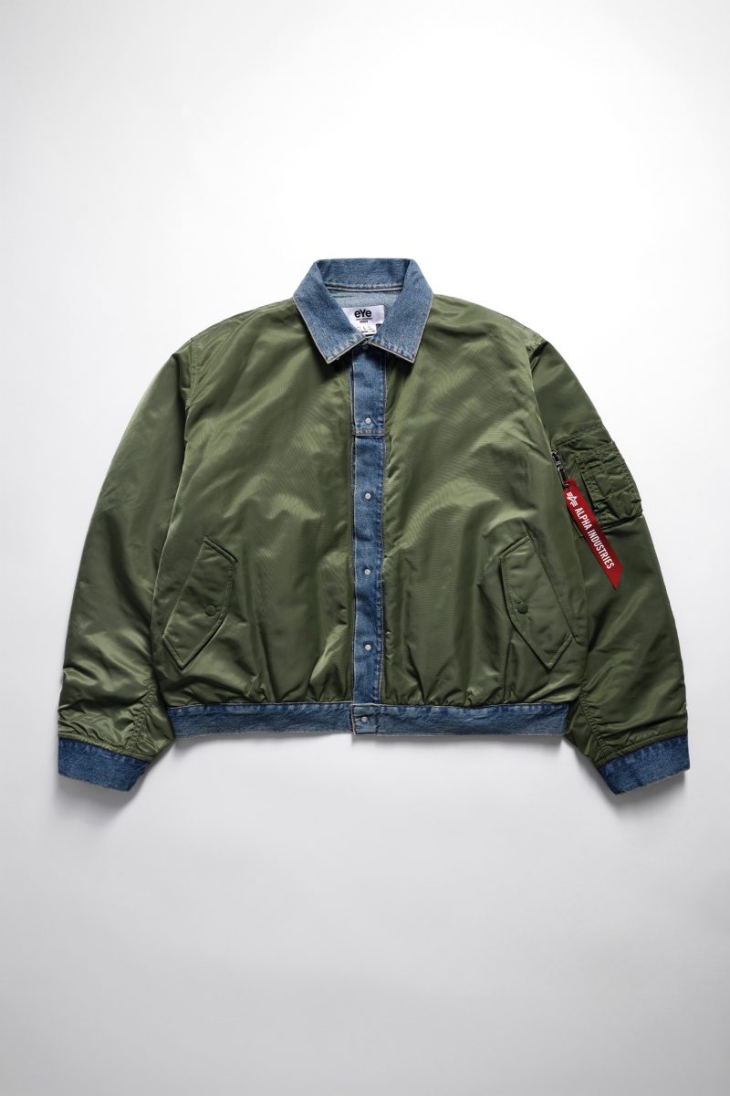 Denim on the Flight Deck: Junya Watanabe Just Rewired the MA-1 by Alpha Industries Denim on the Flight Deck: Junya Watanabe Just Rewired the MA-1 by Alpha Industries Vanity Teen 虚荣青年 Lifestyle & new faces magazine