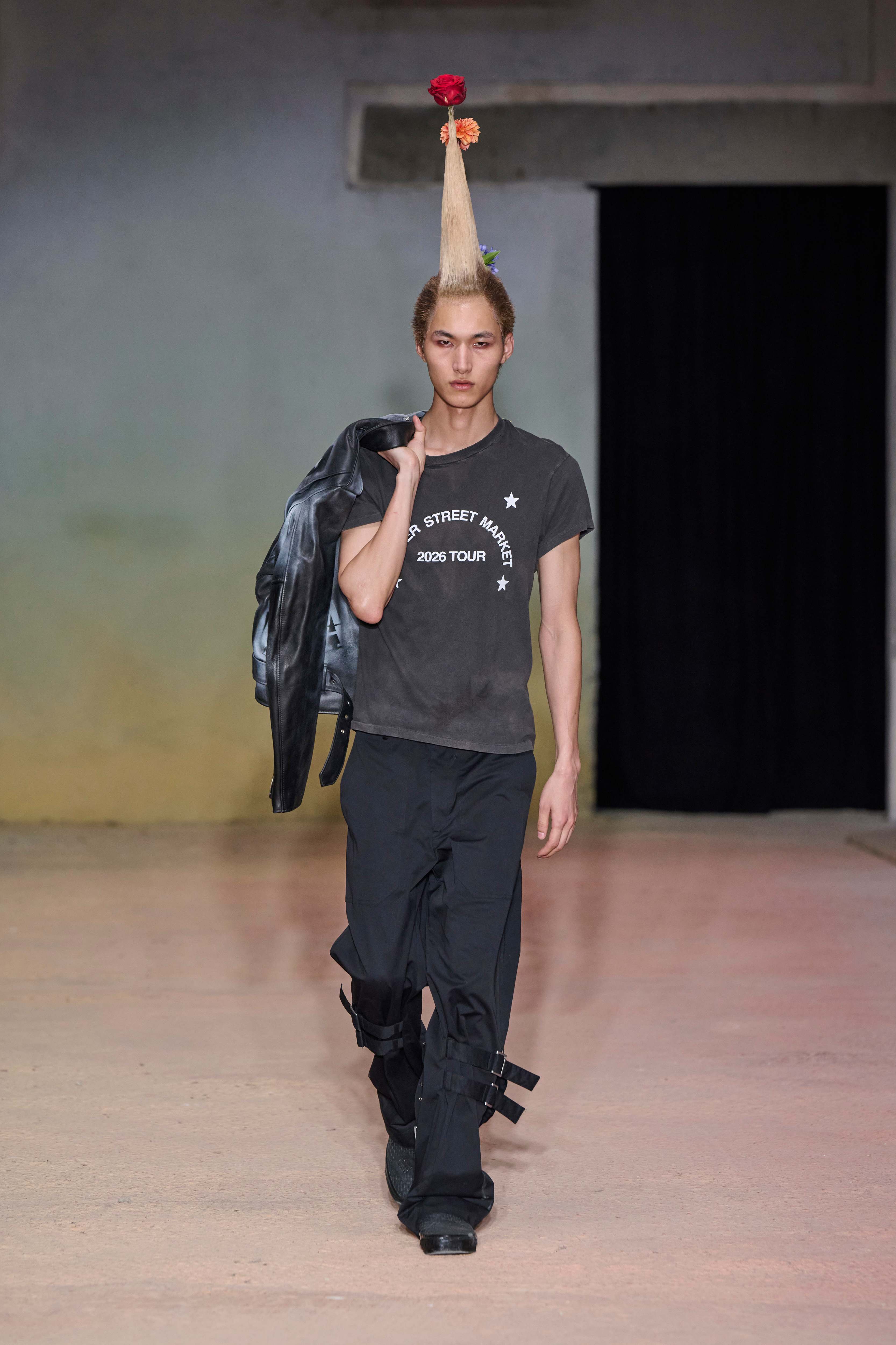 DSM Kei Ninomiya Brings punk to Pitti Uomo 110 for Spring Summer 2027 Vanity Teen 虚荣青年 DSM Kei Ninomiya Brings punk to Pitti Uomo 110 for Spring Summer 2027 DSM Kei Ninomiya Brings punk to Pitti Uomo 110 for Spring Summer 2027 Vanity Teen 虚荣青年