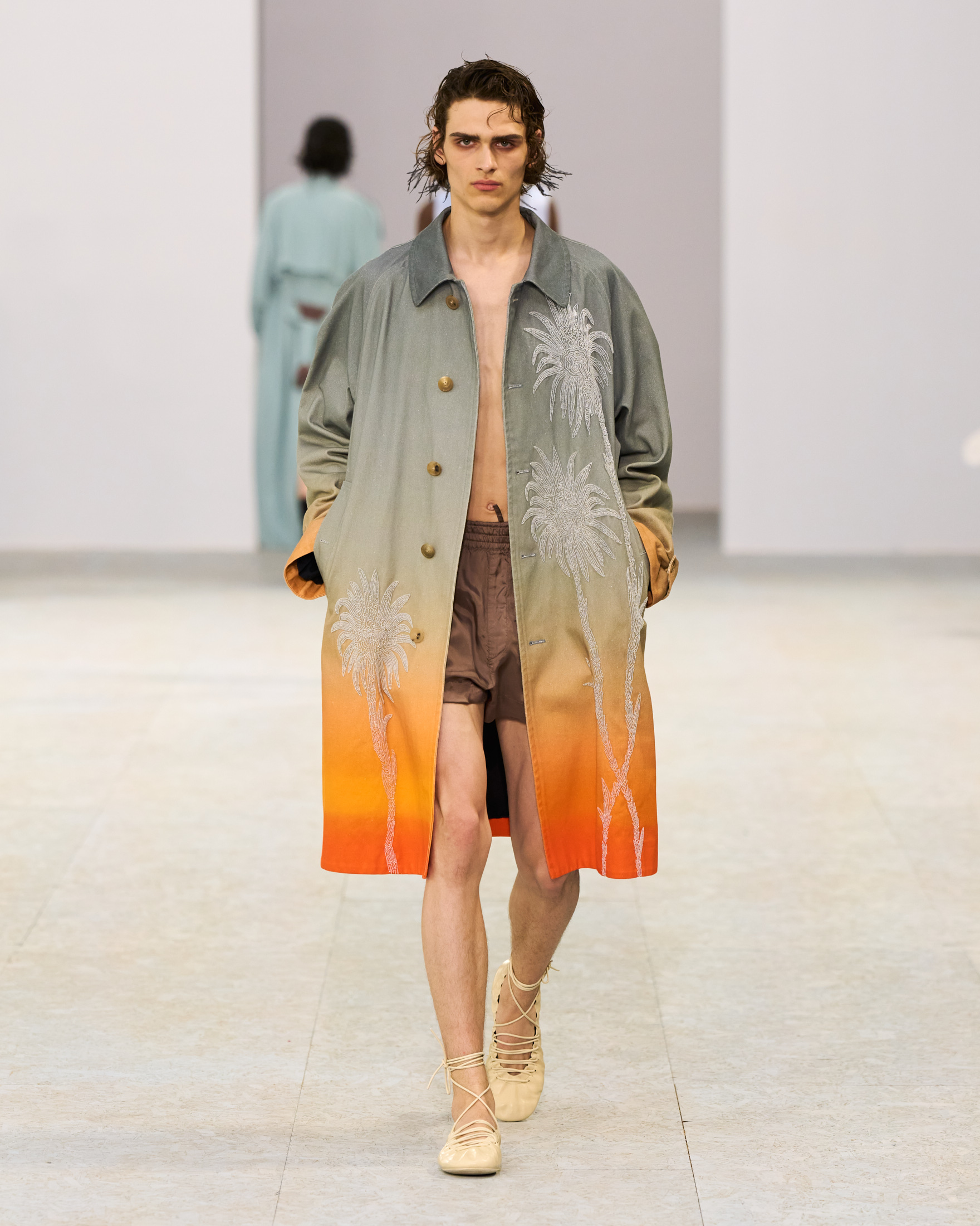 Dries Van Noten Spring Summer 2027 Menswear: The Poetry of Soft Power  Dries Van Noten Spring Summer 2027 Menswear: The Poetry of Soft Power  Vanity Teen 虚荣青年