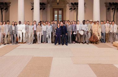 Giorgio Armani Mediterranean Market Spring/Summer 2027 menswear show in Milan
