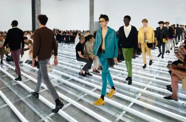 Prada Spring/Summer 2027 menswear runway at Milan Men’s Fashion Week