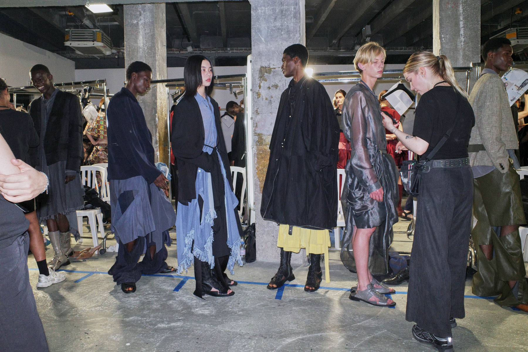 Behind the Scenes at SONGZIO Spring/Summer 2027 Behind the Scenes at SONGZIO Spring/Summer 2027 Vanity Teen 虚荣青年
