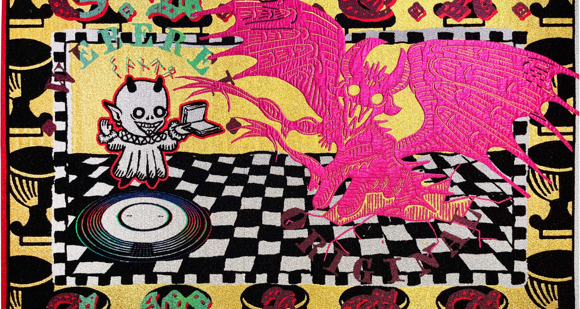WHEN CARPETS REMEMBER: GALERIE OM TURNS THREADS INTO WORLDS WHEN CARPETS REMEMBER: GALERIE OM TURNS THREADS INTO WORLDS Vanity Teen 虚荣青年