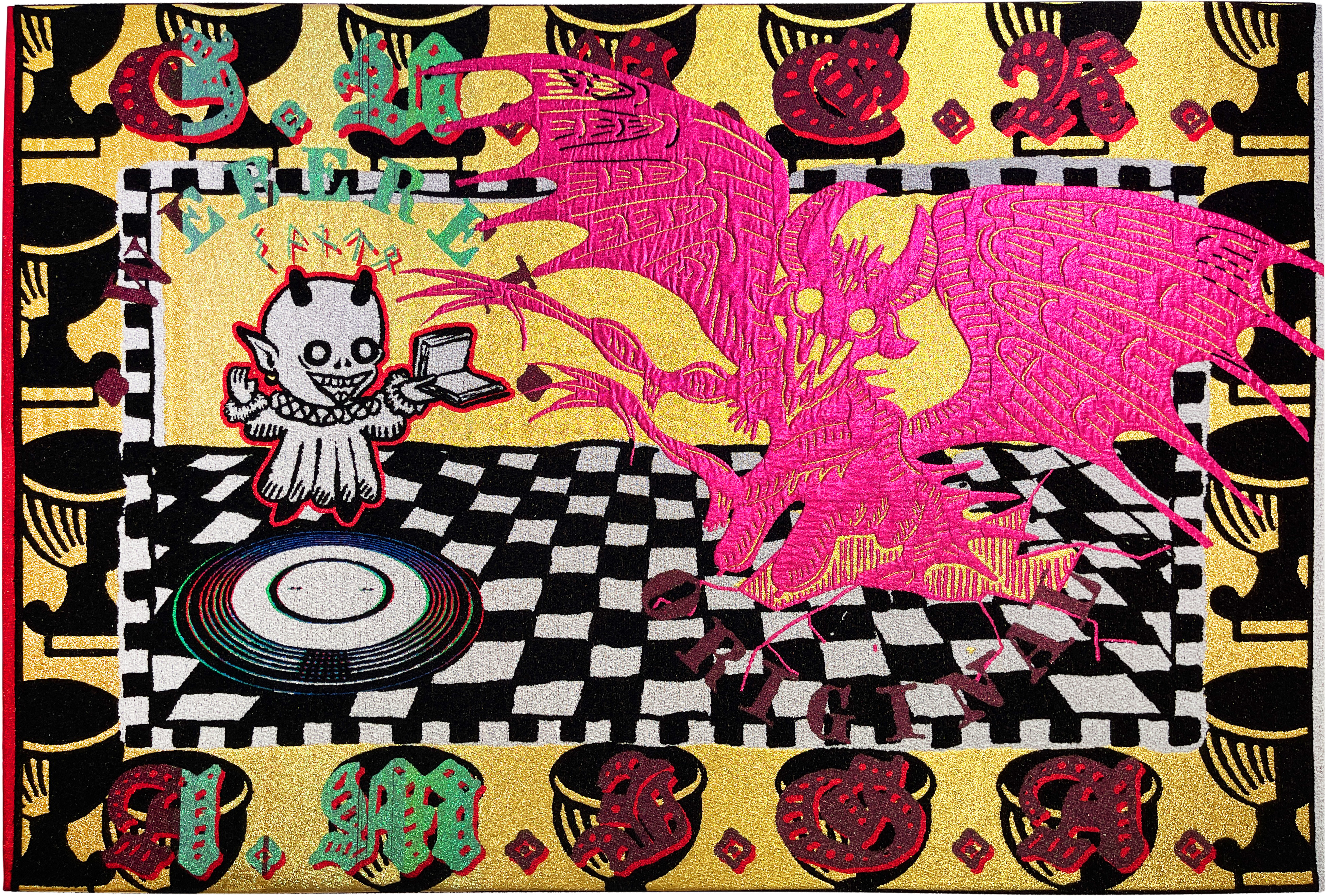 WHEN CARPETS REMEMBER: GALERIE OM TURNS THREADS INTO WORLDS WHEN CARPETS REMEMBER: GALERIE OM TURNS THREADS INTO WORLDS Vanity Teen 虚荣青年