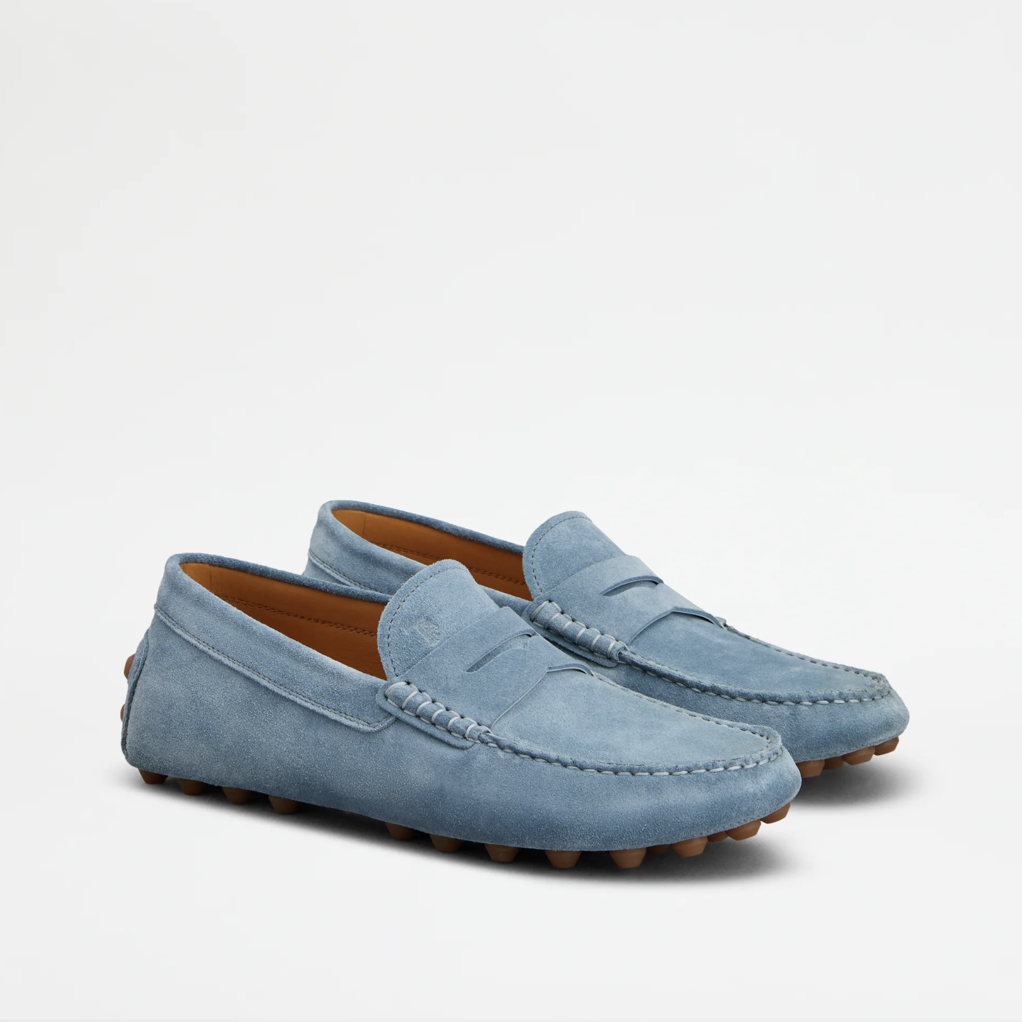 Suede driving shoes men's summer shoes