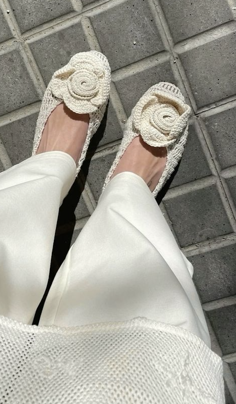 crochet shoes