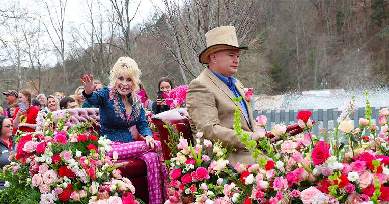 Dolly Parton at Dollywood in Pigeon Forge, Tennessee