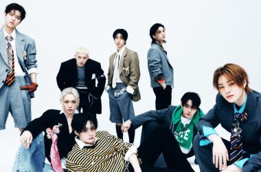 Stray Kids pose together in a group teaser for THIS & THAT