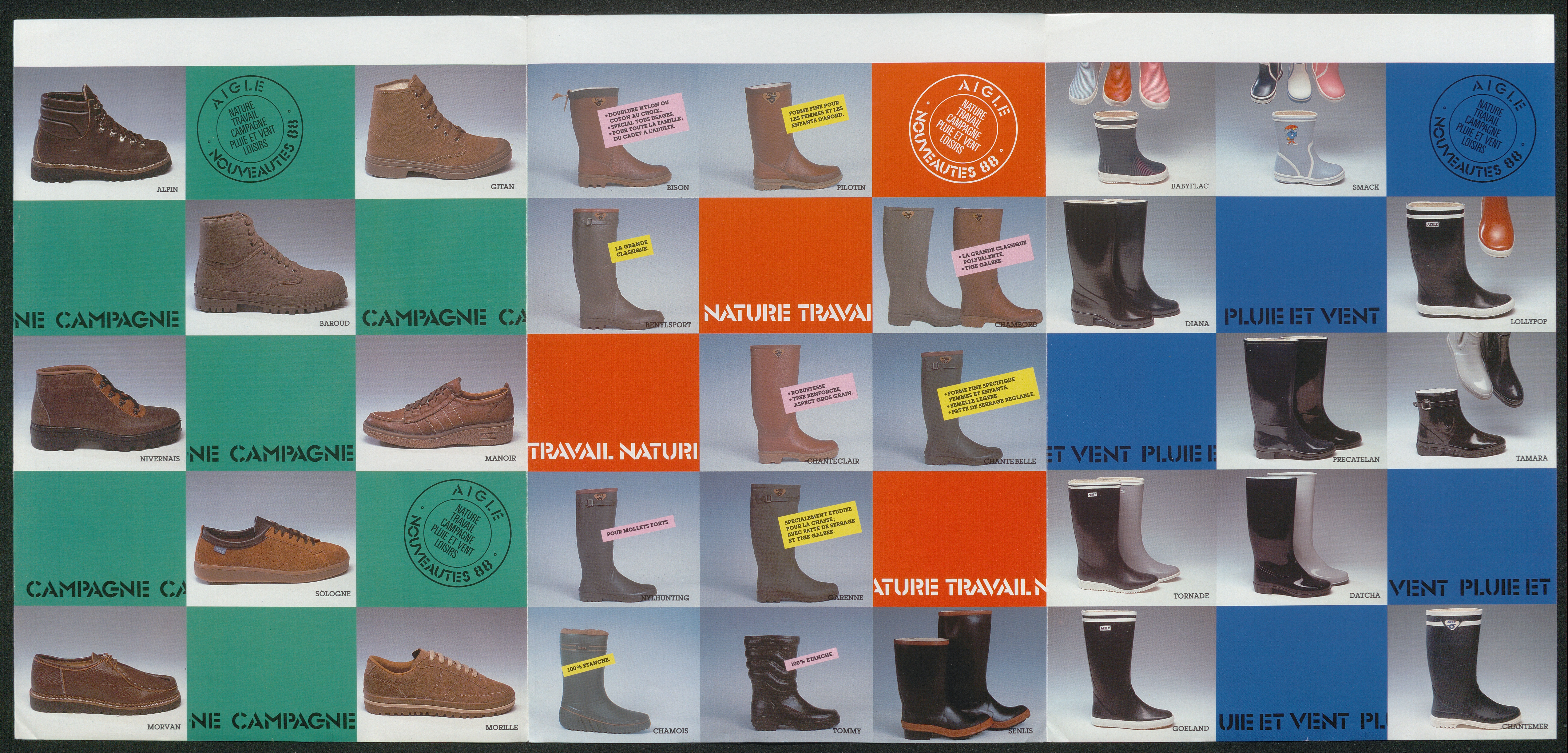 You Can Take AIGLE Out of the Countryside... Vanity Teen 虚荣青年 1988 Newspaper ad