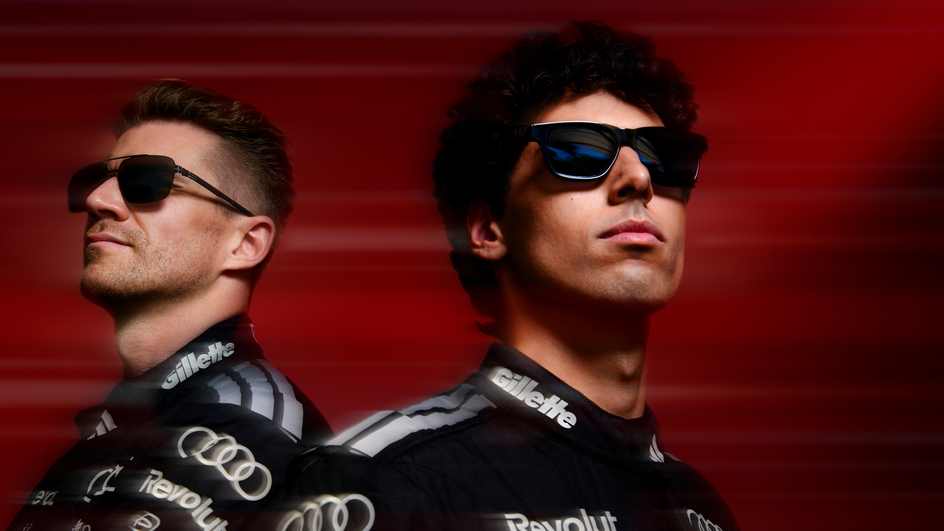 F1 speed, Berlin precision Vanity Teen 虚荣青年 Nico Hülkenberg and Gabriel Bortoleto for ic! berlin Audi Revolut F1 campaign