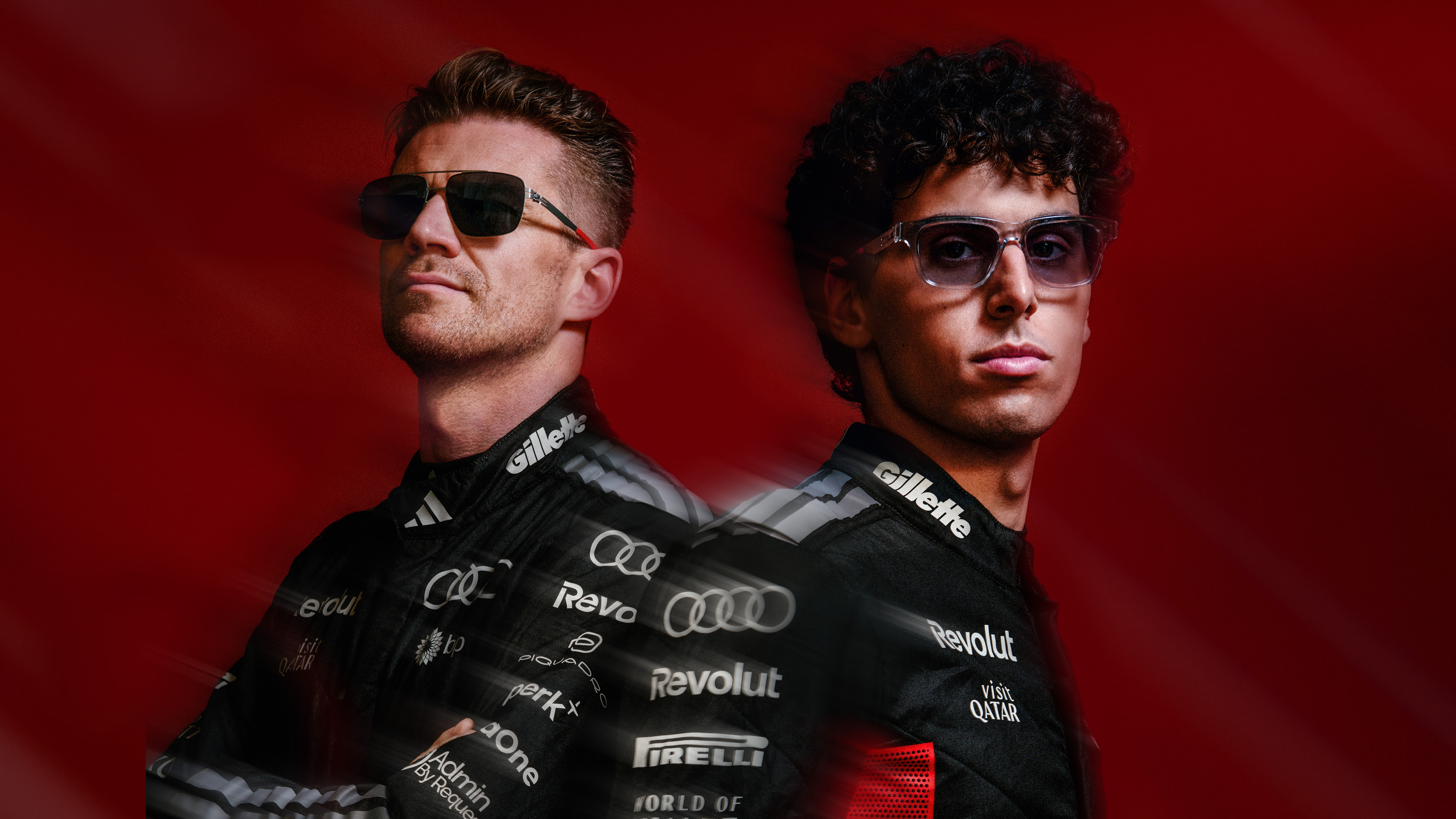 F1 speed, Berlin precision Vanity Teen 虚荣青年 Nico Hülkenberg and Gabriel Bortoleto for ic! berlin Audi Revolut F1 campaign