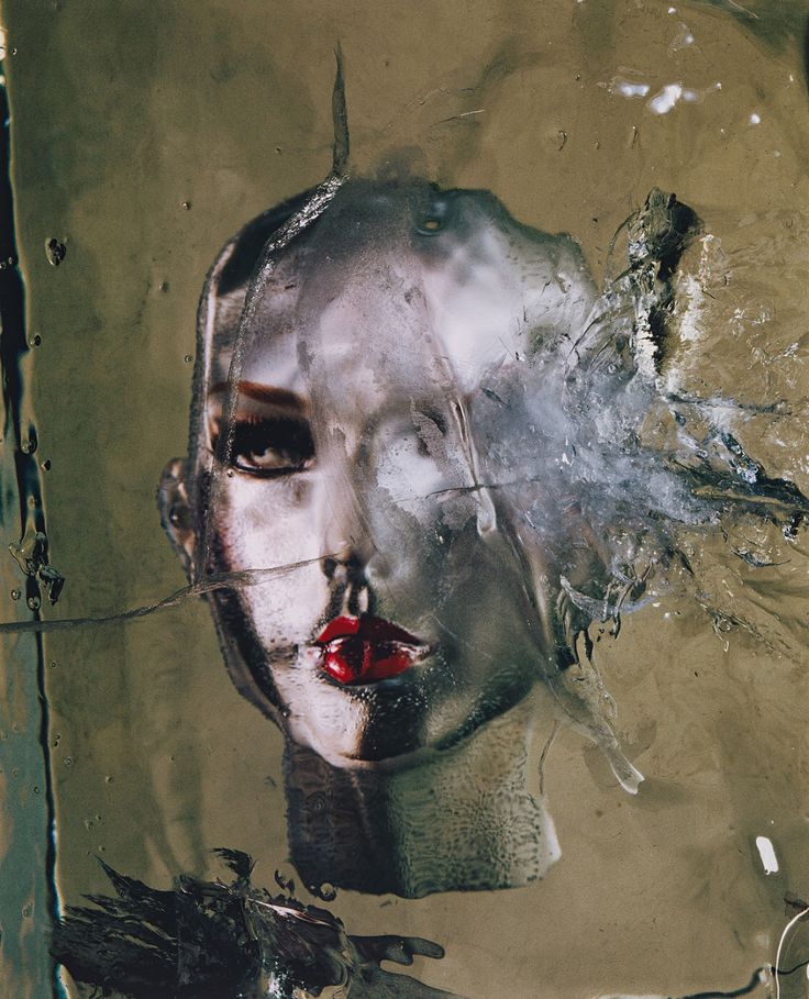 “Head in Ice,” New York, 2002