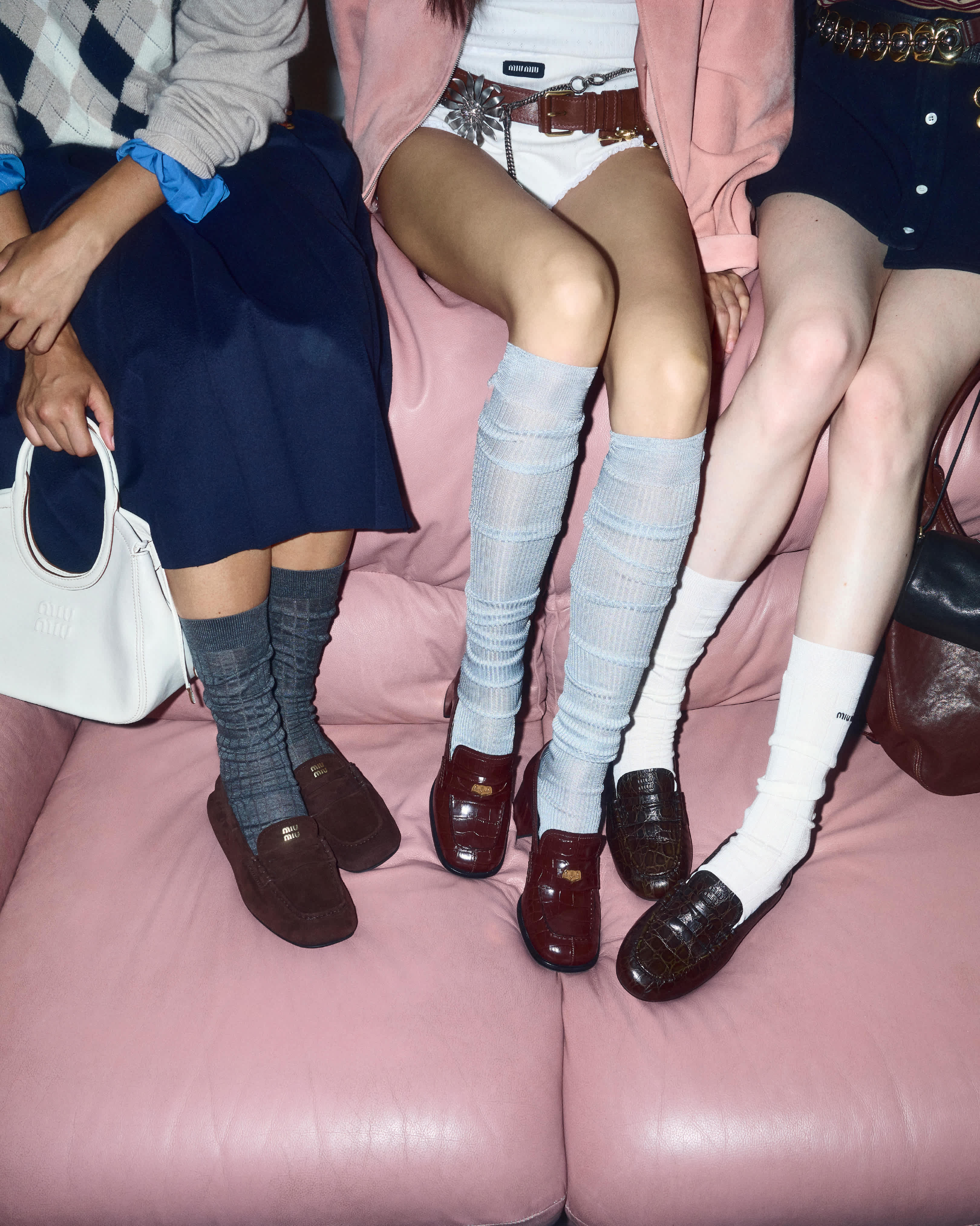 Miu Miu Updates the Loafer for the New Season: Preppy Femininity with an Irreverent Twist Vanity Teen 虚荣青年 Miu Miu loafer