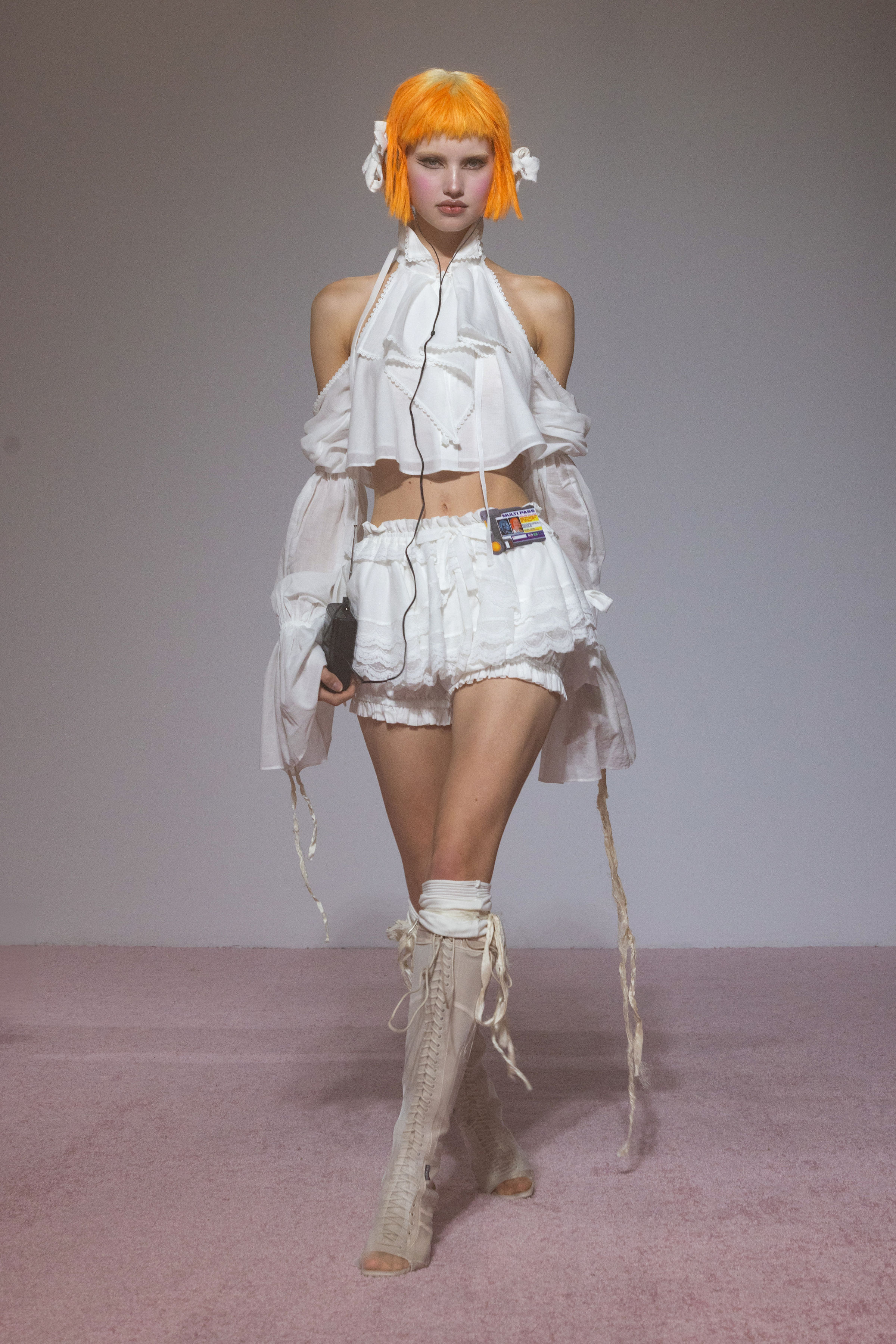 Selkie FW26: The Ghost Ship's Apocalyptic Vision at NYFW Vanity Teen 虚荣青年 Selkie Fall/Winter 2026 Runway. Photo courtesy of Selkie.