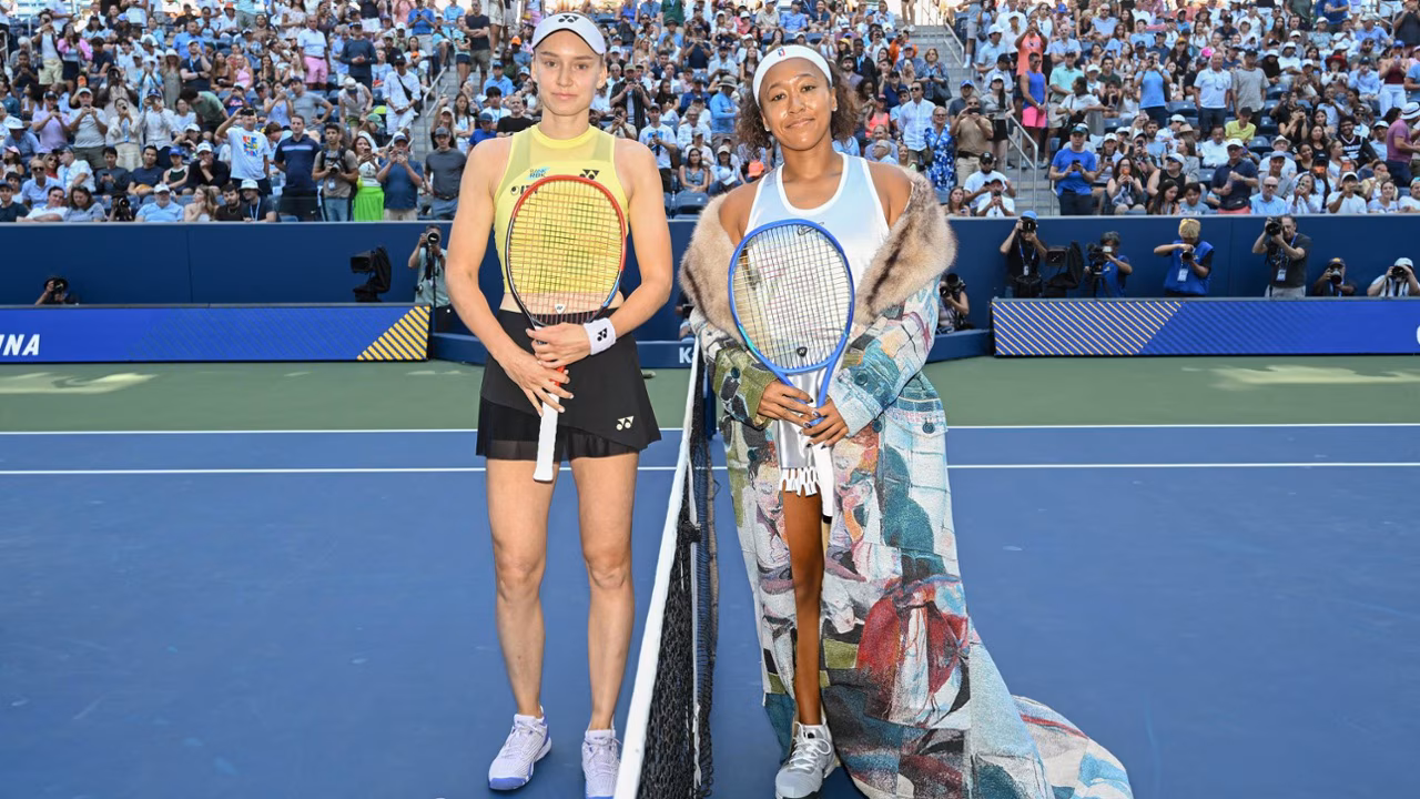 Naomi Osaka Is Leading the US Open’s Fashion Revolution Vanity Teen 虚荣青年 Naomi Osaka and Elena Rybakina pose at the 2026 US Open