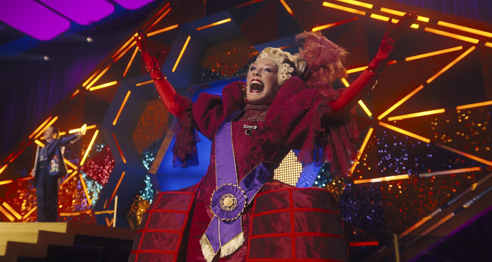 Glenn Close as Drusilla Sickle in The Hunger Games: Sunrise on the Reaping